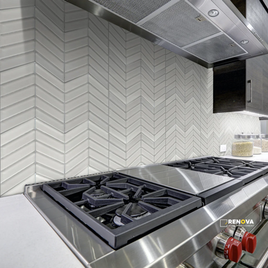 EDGE CHEVRON MOSAIC 12X12 - 2