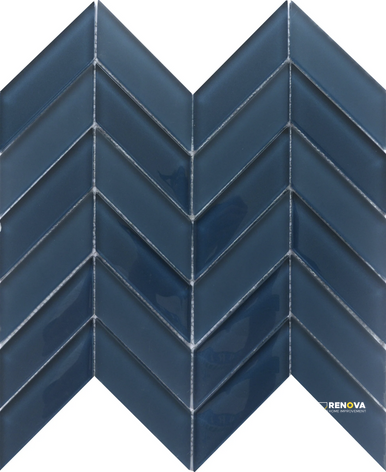 EDGE CHEVRON MOSAIC 12X12