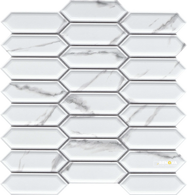 ELEGAN MATTE PICKET MOSAIC 11X11