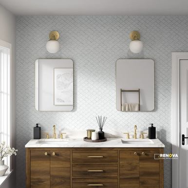 ELEGAN MATTE SHELL MOSAIC 11X12 - 2