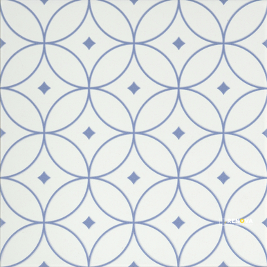 GEOMETRY ATOM MATTE/SATIN 10X10 7.2MM THICK 19PC/CT - 2