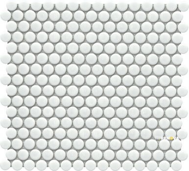 INFLUENCE GLOSS PENNY MOSAIC 11X12