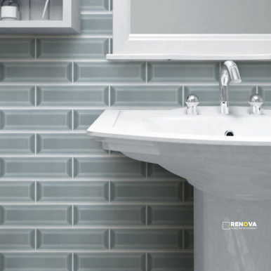 KINETIC GLOSSY BEVELLED MOSAIC 11X12 - 3
