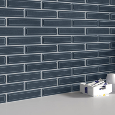 KINETIC GLOSSY BEVELLED MOSAIC 11X12 - 5