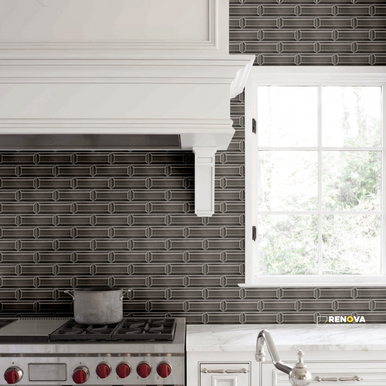 KINETIC GLOSSY BEVELLED MOSAIC 11X12 - 6
