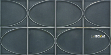 MIZU GLOSSY ELLIPSE MOSAIC 8X16 - 2