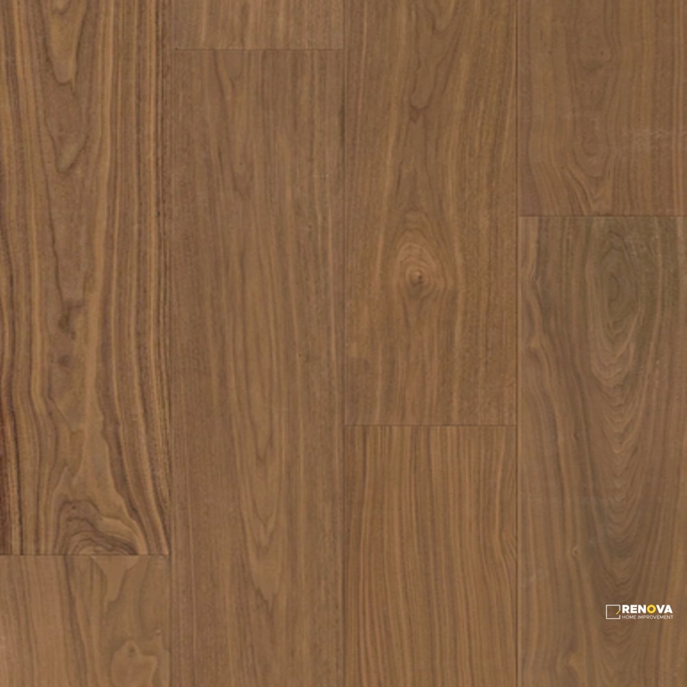 NEARWOOD BLACK WALNUT RESERVE 15MIL W/ ATTACHED PAD 9.05" X 74.8" - 2