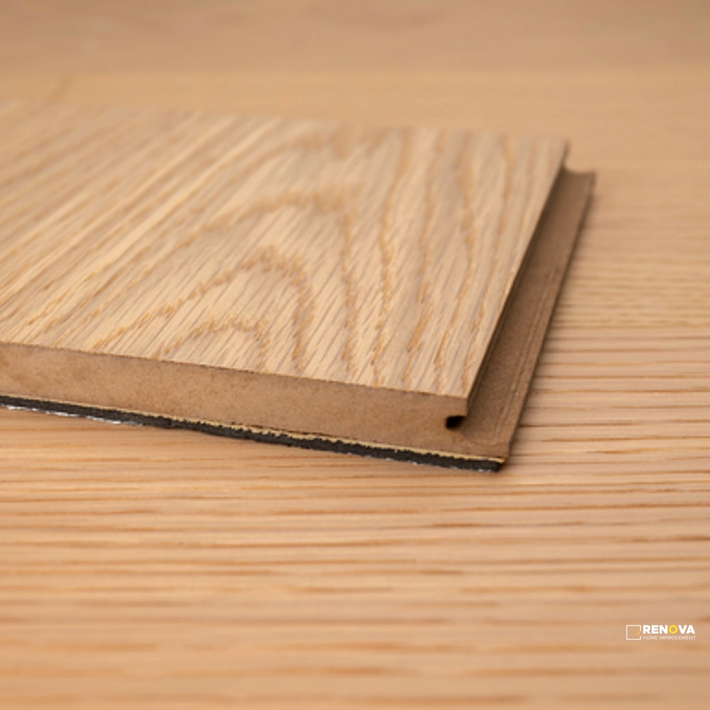 NEARWOOD BLACK OAK 15MIL W/ ATTACHED PAD 9.05" X 74.8" - 5