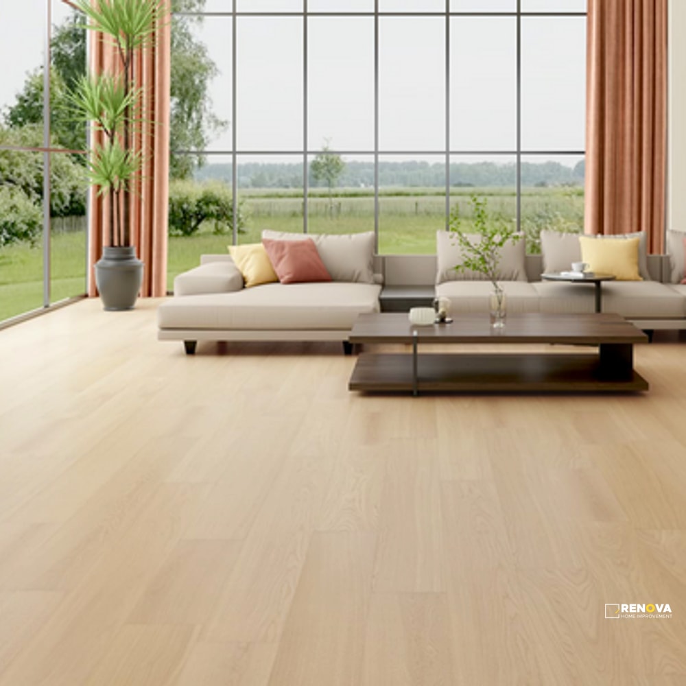 NEARWOOD BLACK OAK 15MIL W/ ATTACHED PAD 9.05" X 74.8" - 2