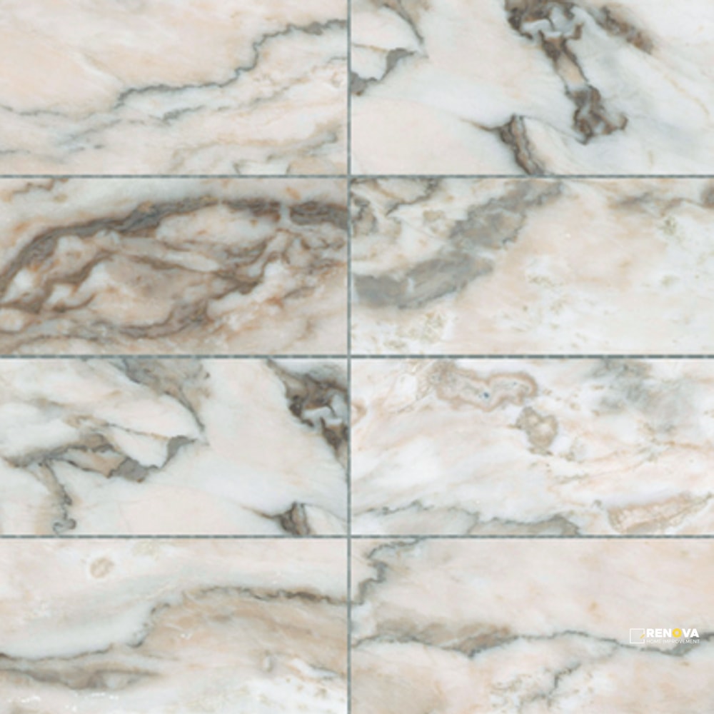 LENZA FIORE HONED 3X6 STACKED MOSAIC 12X12