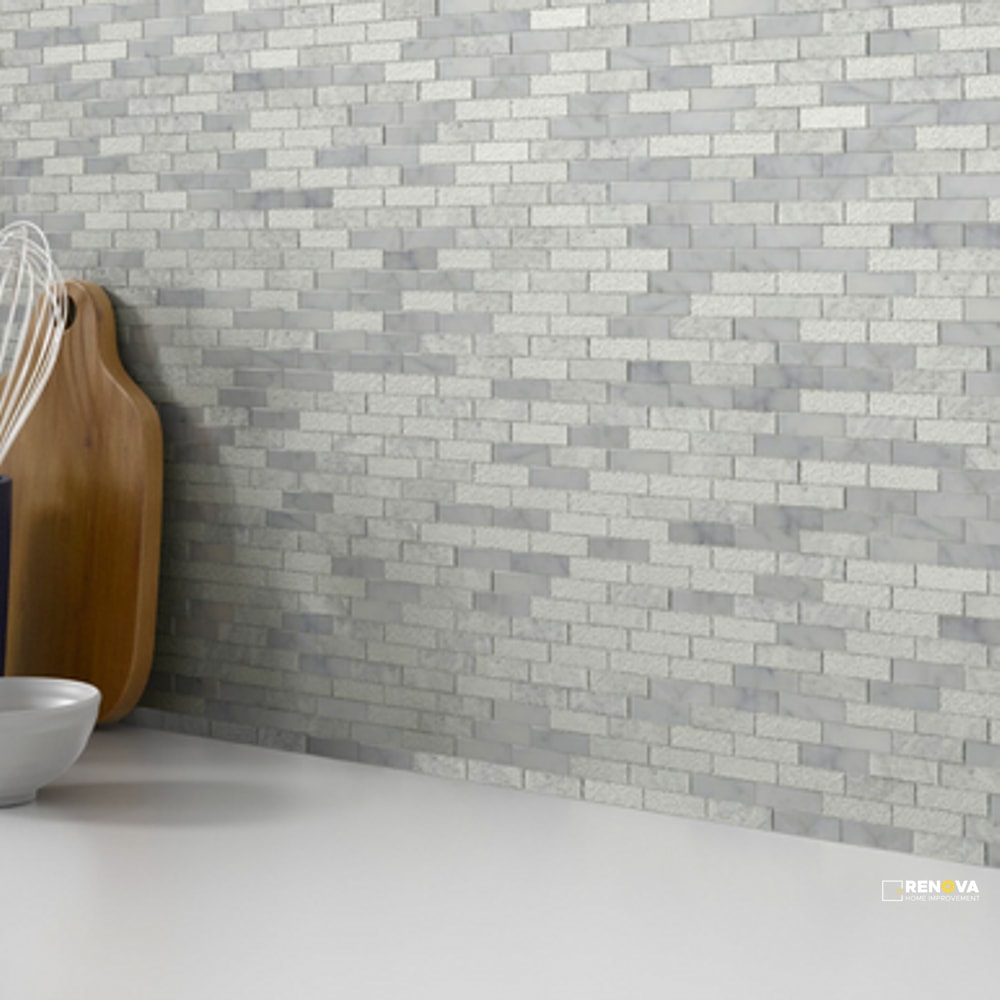 LINK NATURAL SPLIT FACE LINEAR MOSAIC 12X18 - 2