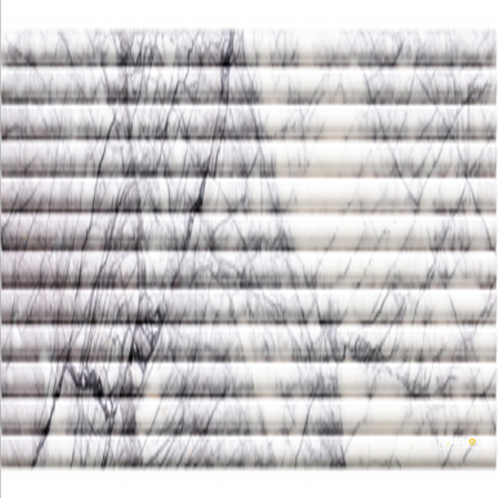 FLUTIQUE 12X36 MARBLE HONED - 2
