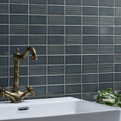 NAGARA GLOSSY STACKED MOSAIC 11X11