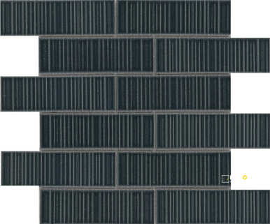 ORNAMI GLOSS OFFSET MOSAIC 2X6 ON 11X12 - 2