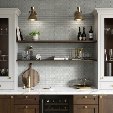 ORNAMI GLOSS OFFSET MOSAIC 2X6 ON 11X12 - 4