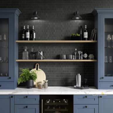 ORNAMI GLOSS OFFSET MOSAIC 2X6 ON 11X12 - 8