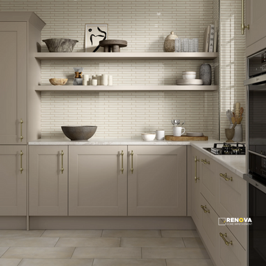 REGALA GLOSSY 1X6 OFFSET MOSAIC 12X12 - 4