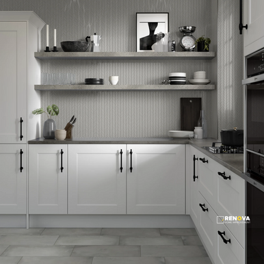 REGALA GLOSSY MINI HERRINGBONE MOSAIC 11X11 - 5