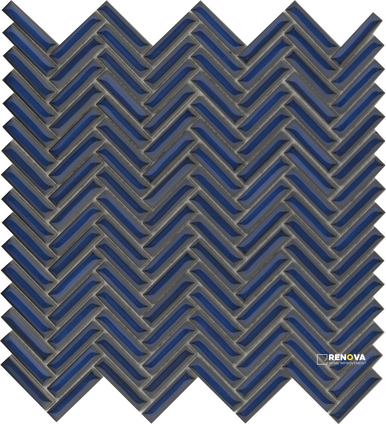 REGALA GLOSSY MINI HERRINGBONE MOSAIC 11X11