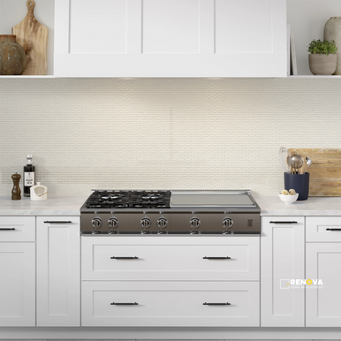 REGALA GLOSSY MINI OFFSET MOSAIC 12X12 - 2