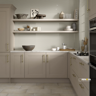 REGALA GLOSSY MINI OFFSET MOSAIC 12X12 - 5