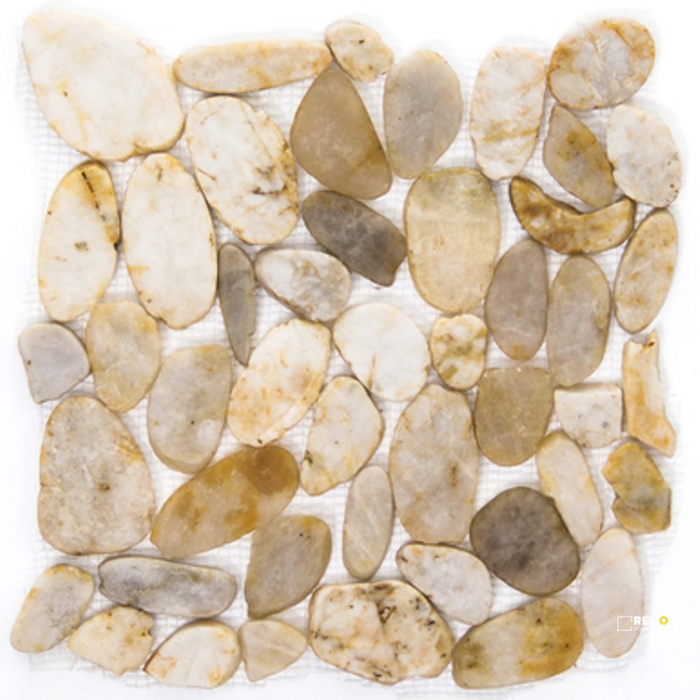 RIVERA PEBBLE FLAT MOSAIC 12X12 - 2