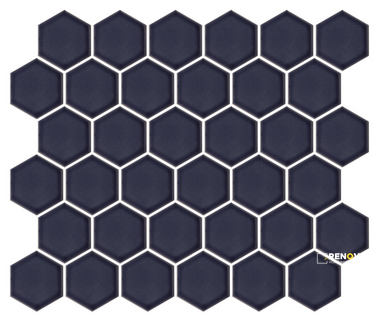 SAVVY GLOSSY 2 HEXAGON MOSAIC 11X12 - 2