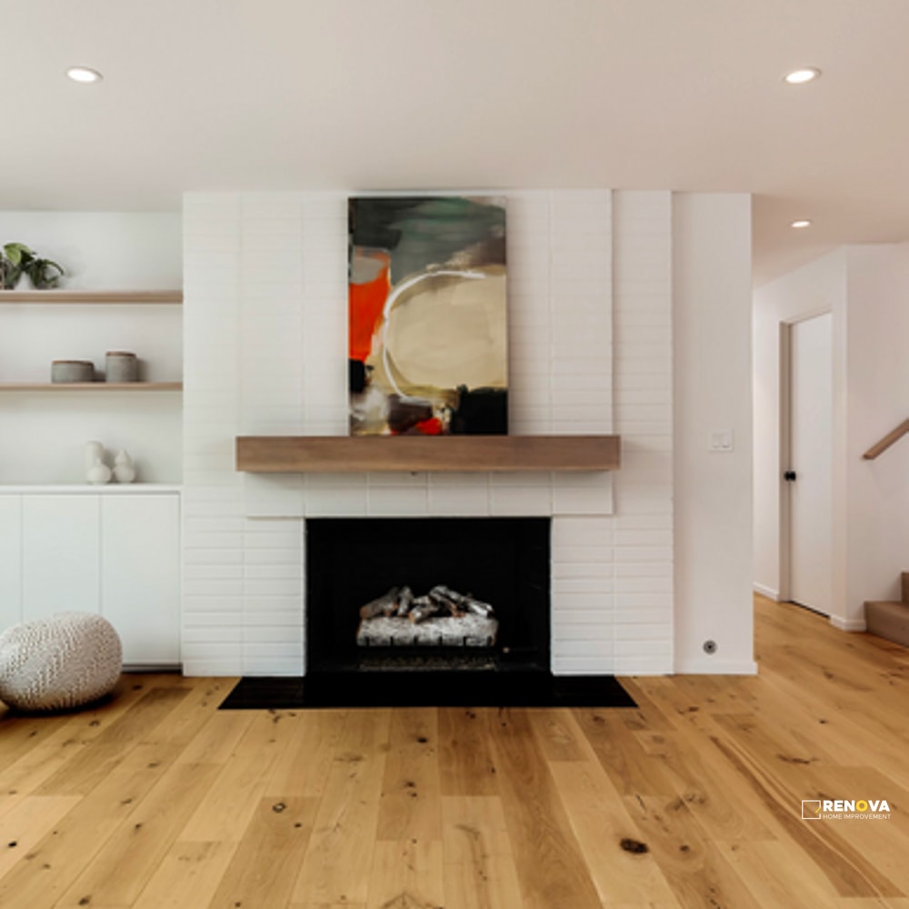 OAK WIREBRUSHED 7-1/2" - ENGINEERED - ALLWOOD - 5