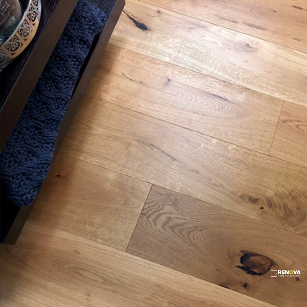 OAK WIREBRUSHED 7-1/2" - ENGINEERED - ALLWOOD - 14