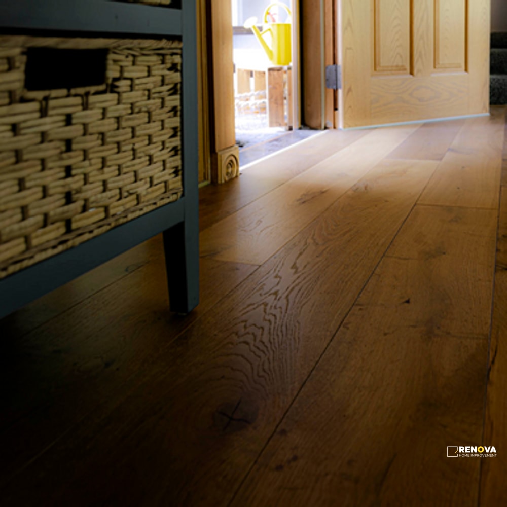 OAK WIREBRUSHED 7-1/2" - ENGINEERED - ALLWOOD - 10