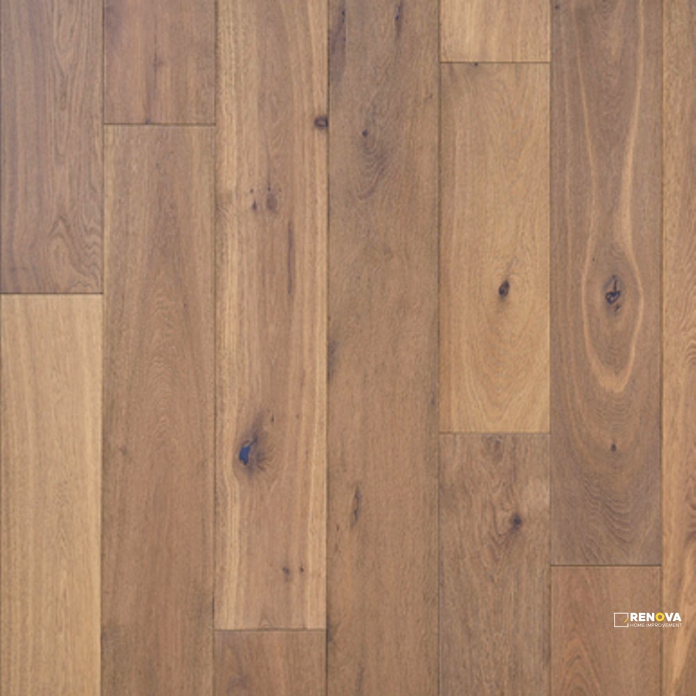 OAK WIREBRUSHED 7-1/2" - ENGINEERED - ALLWOOD - 2