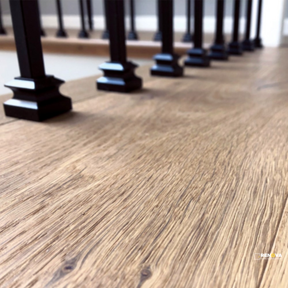 OAK WIREBRUSHED 7-1/2" - ENGINEERED - ALLWOOD - 11