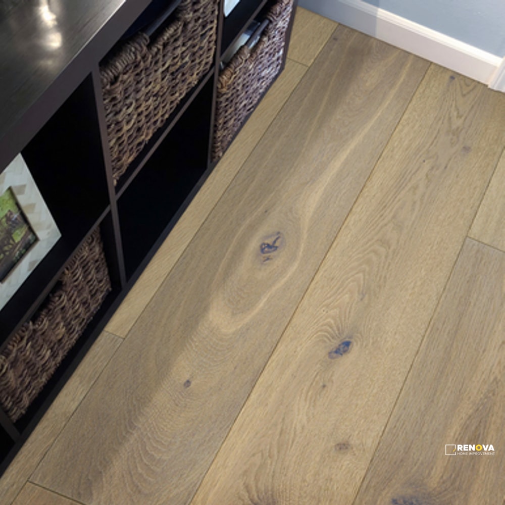 OAK WIREBRUSHED 7-1/2" - ENGINEERED - ALLWOOD - 3