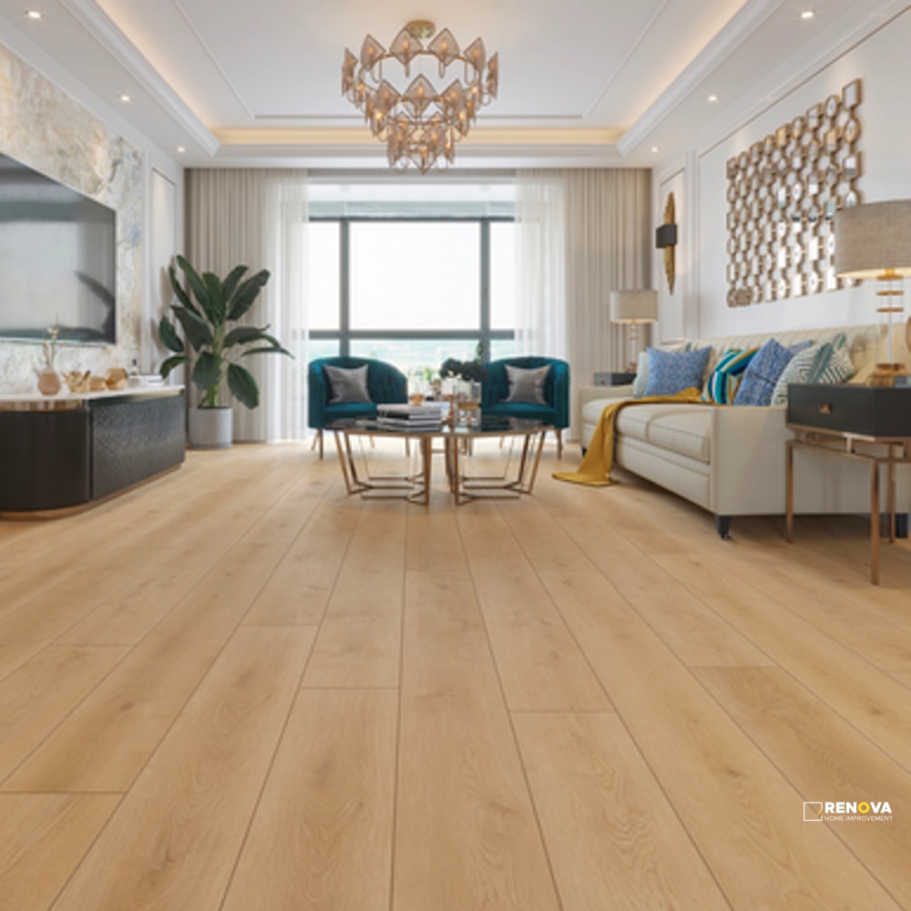 INDOOR DELIGHT UNICLIC PLANK W/ PAD 9" X 72" - 7