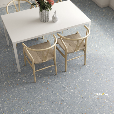 TATSU HEX 10X11 PORCELAIN SATIN
