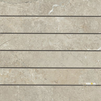 TERRAMOR HONED 2X12 STACKED MOSAIC 12X12
