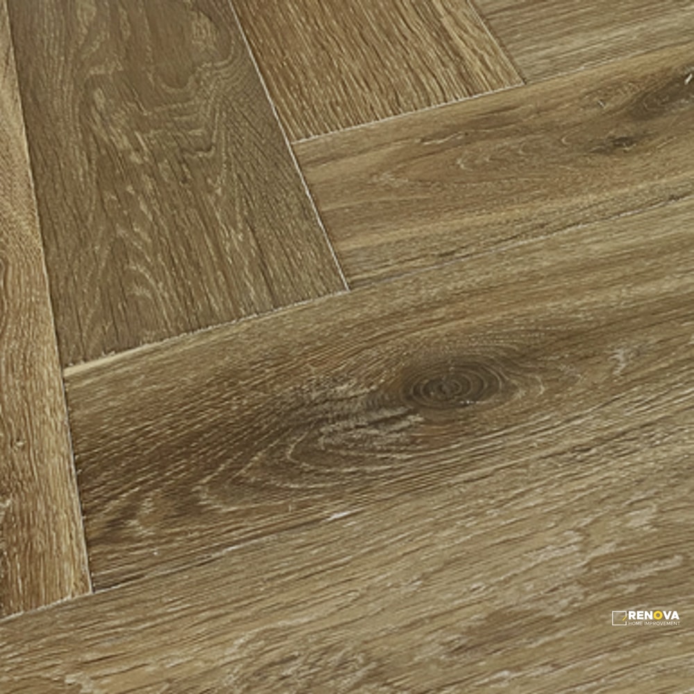 OAK DOMAINE II HERRINGBONE ALLIER 4-3/4" - ENGINEERED - MONARCH