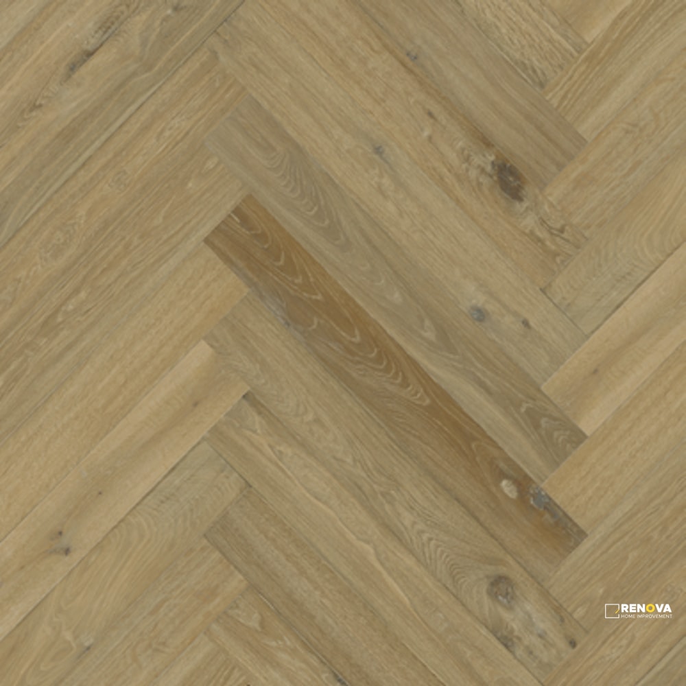 OAK DOMAINE II HERRINGBONE ALLIER 4-3/4" - ENGINEERED - MONARCH - 2