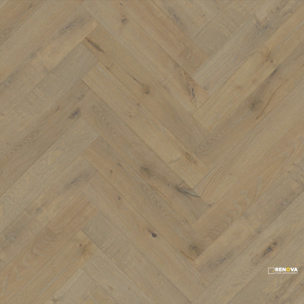 OAK LAGO AMPOLA HERRINGBONE 4-3/8" - ENGINEERED - MONARCH