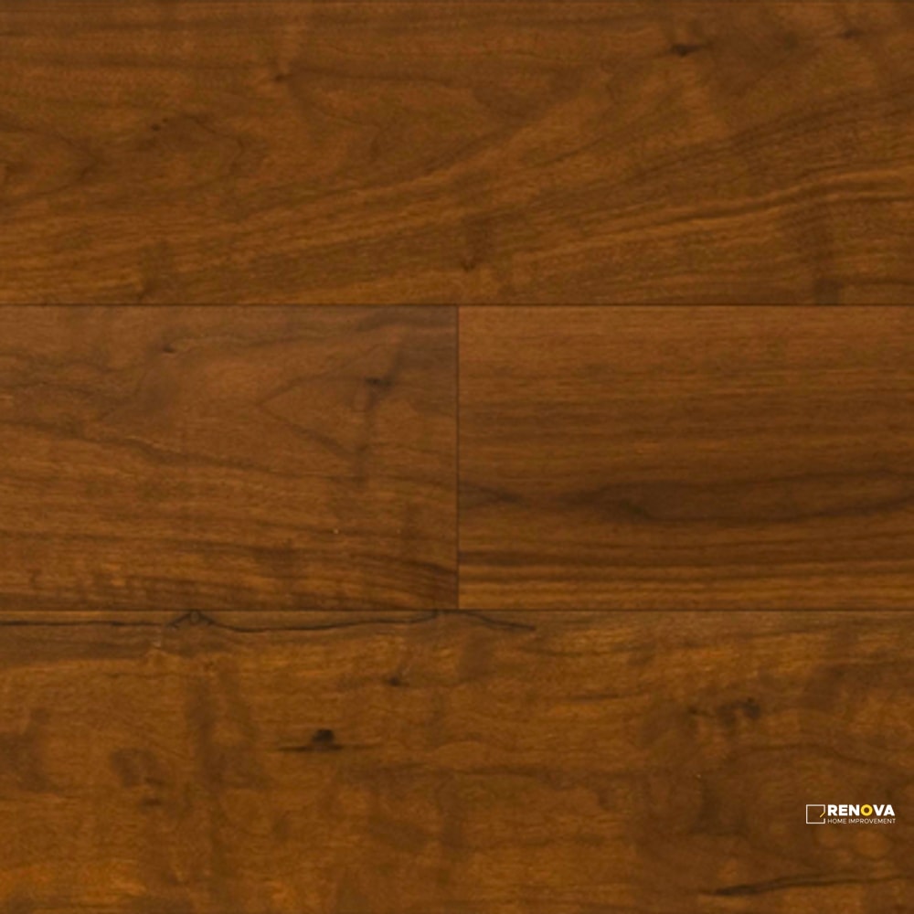 WALNUT MEDALLION SANTA BARBARA 7-1/2" - ENGINEERED - NATURALLY AGED - NAT746715 - 2