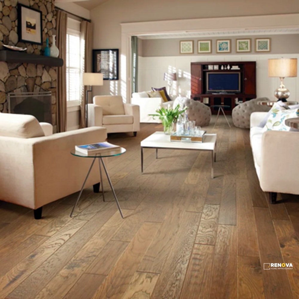 HICKORY GRANT GROVE MIX WIDTH - ENGINEERED - SHAW - 6