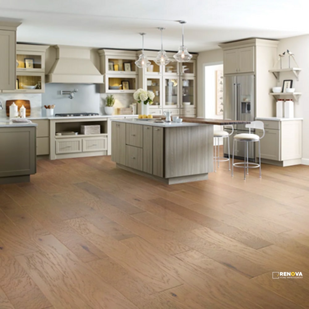HICKORY HIGH PLAINS MIXED WIDTH - ENGINEERED - SHAW - 3