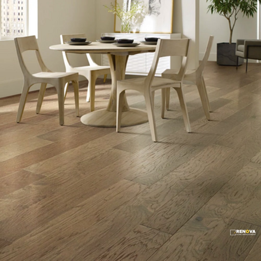 HICKORY HIGH PLAINS MIXED WIDTH - ENGINEERED - SHAW - 4