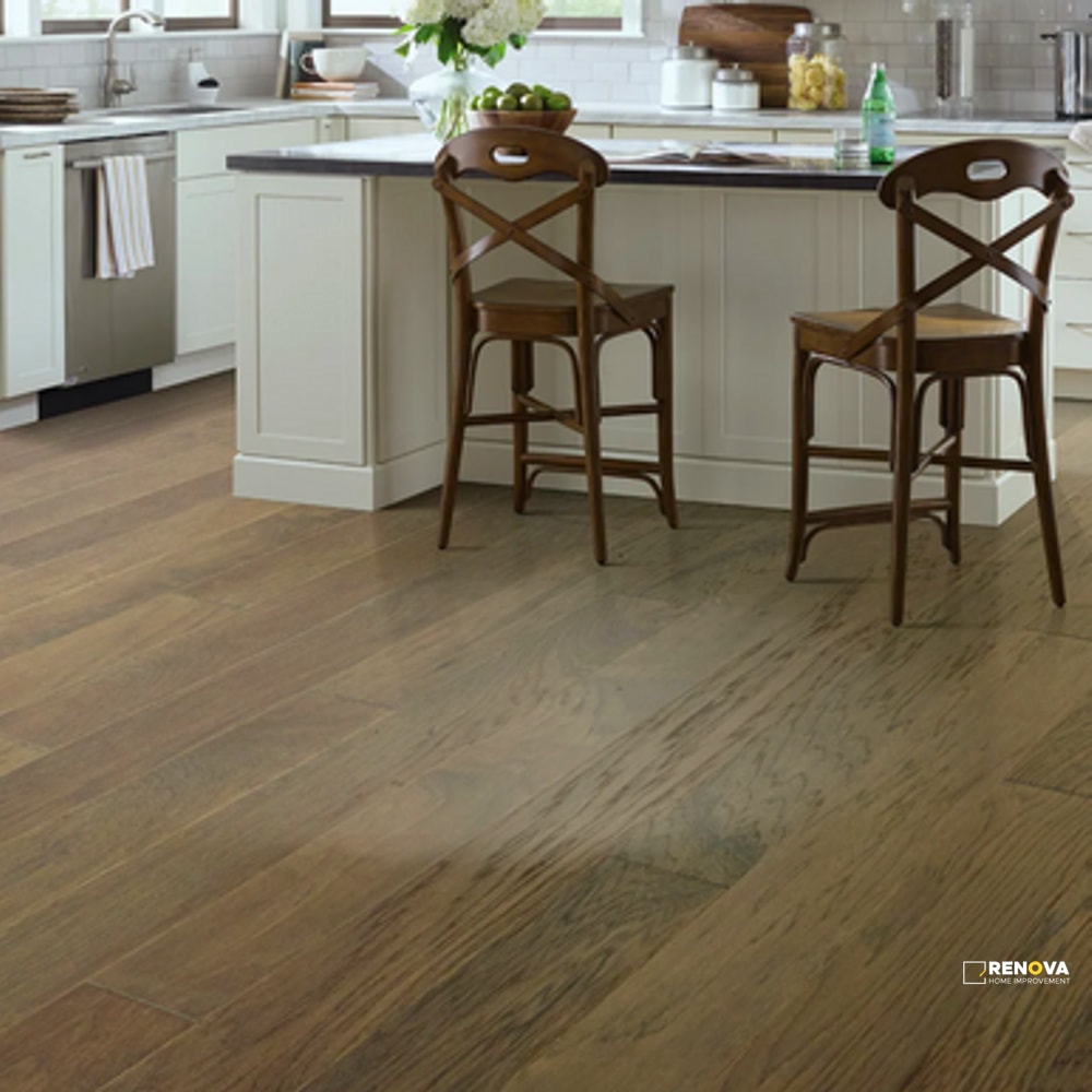 HICKORY HIGH PLAINS MIXED WIDTH - ENGINEERED - SHAW - 6