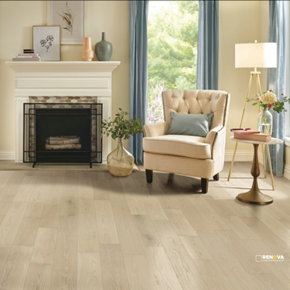WHITE OAK SIMPLICITY SMOOTH FROST 6" - HOMERWOOD