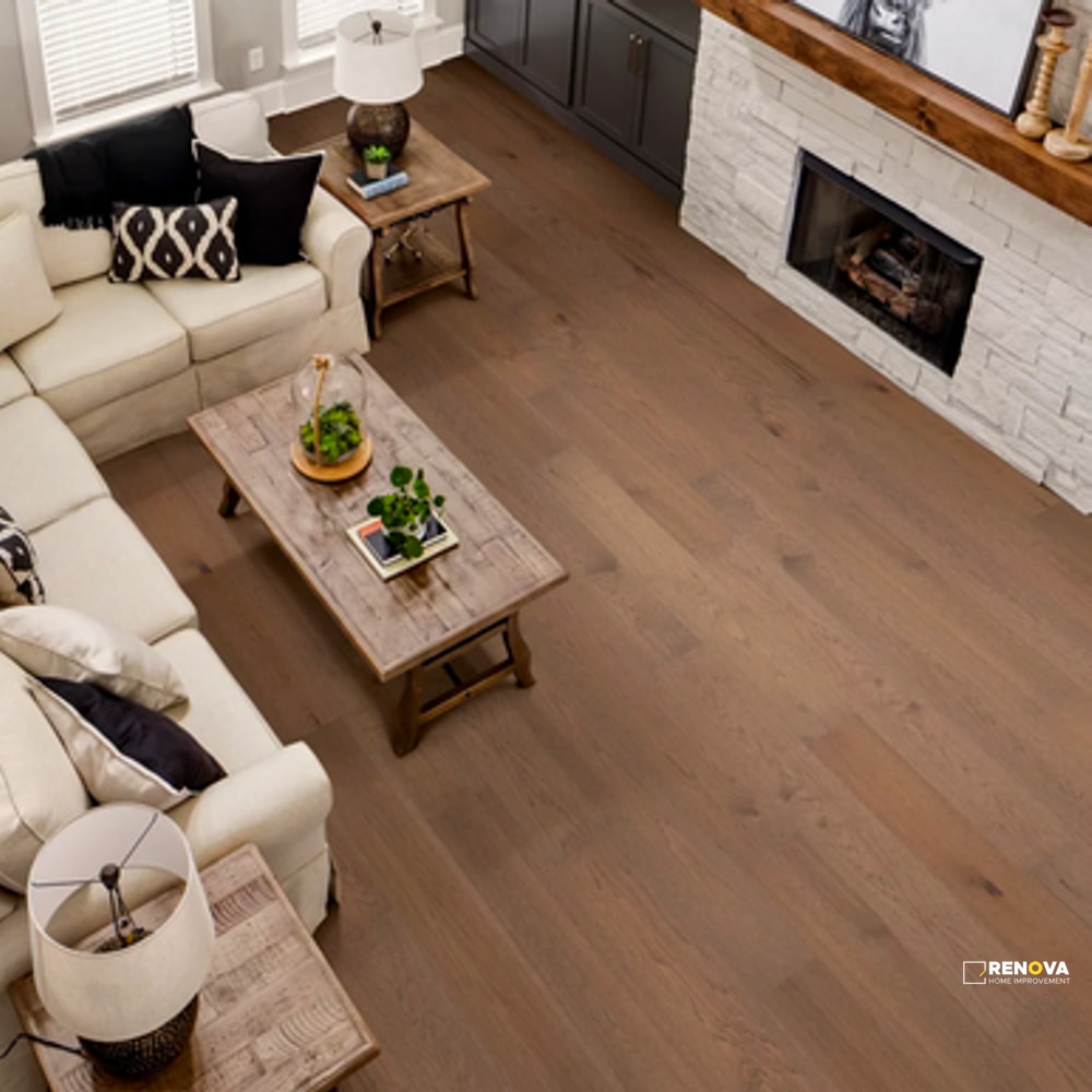 LANDMARK SLICED HICKORY 9-1/4" - ENGINEERED - SHAW - 3