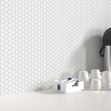 SOURCE MATTE 1 HEXAGON MOSAIC 10X12 - 3