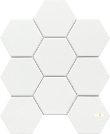 SOURCE MATTE 3 HEXAGON MOSAIC 10X12