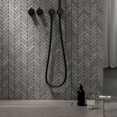 ABSOLUTE MATTE HERRINGBONE MOSAIC 1.5X3 - 12X12 - 2