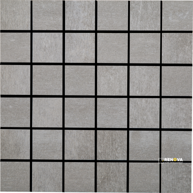 CROSSVILLE NATIVE METAL CRUCIBLE STEEL 2X2 MOSAIC UNPOLISHED 0.98 SF/SHT